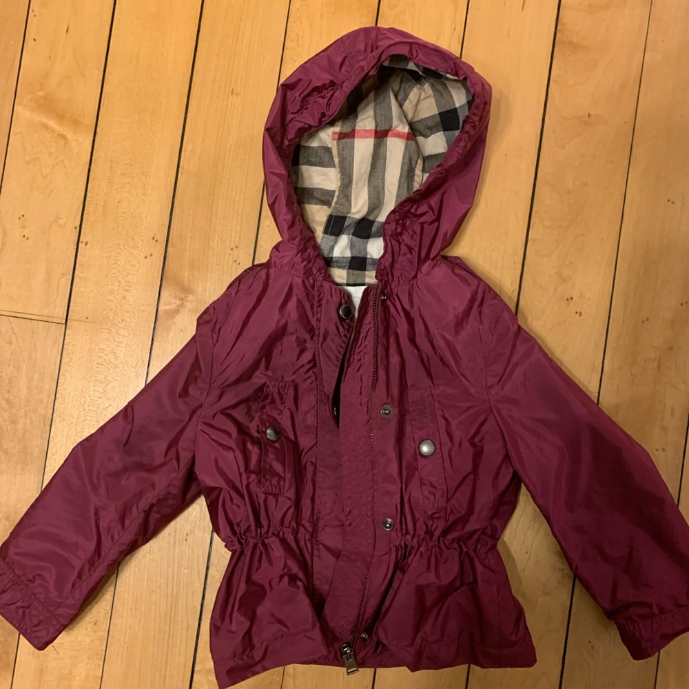 18 month Burberry raincoat
